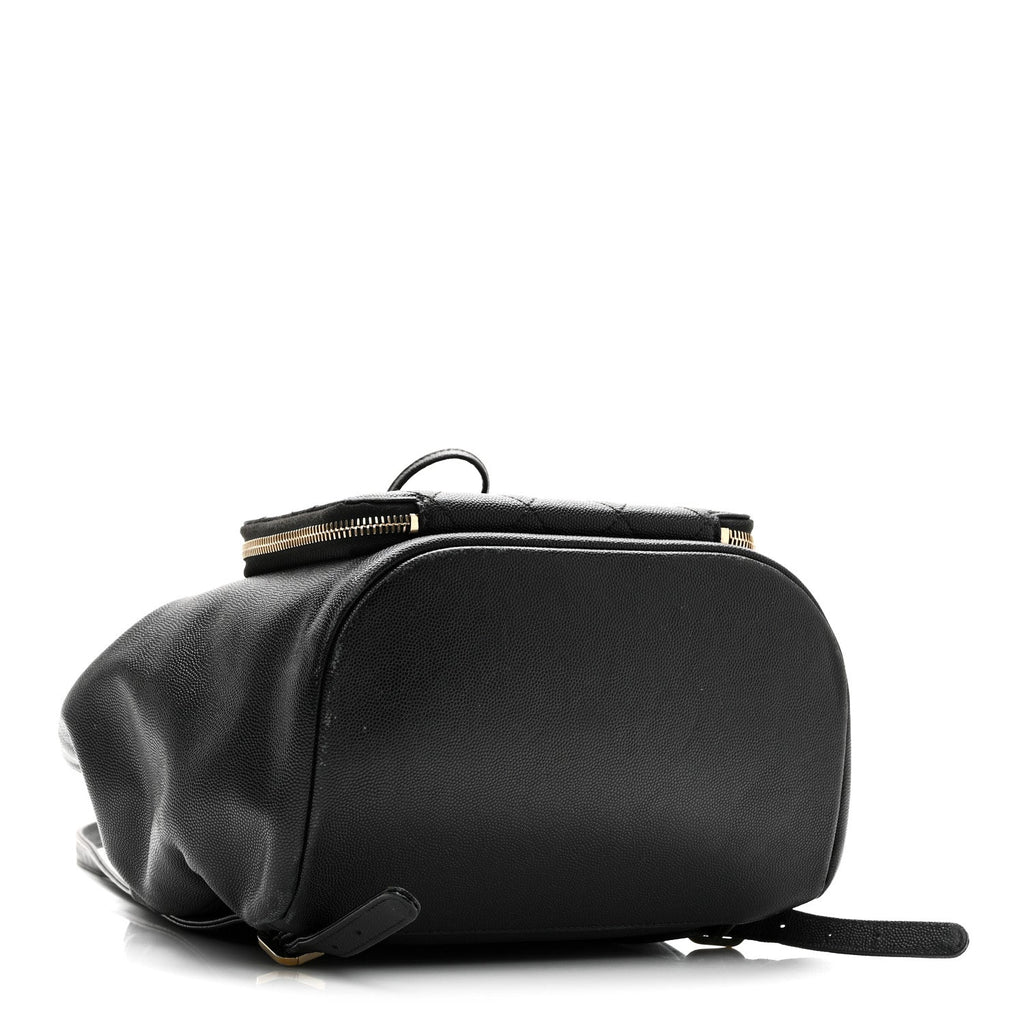 Chanel Caviar Quilted Business Affinity Backpack Black