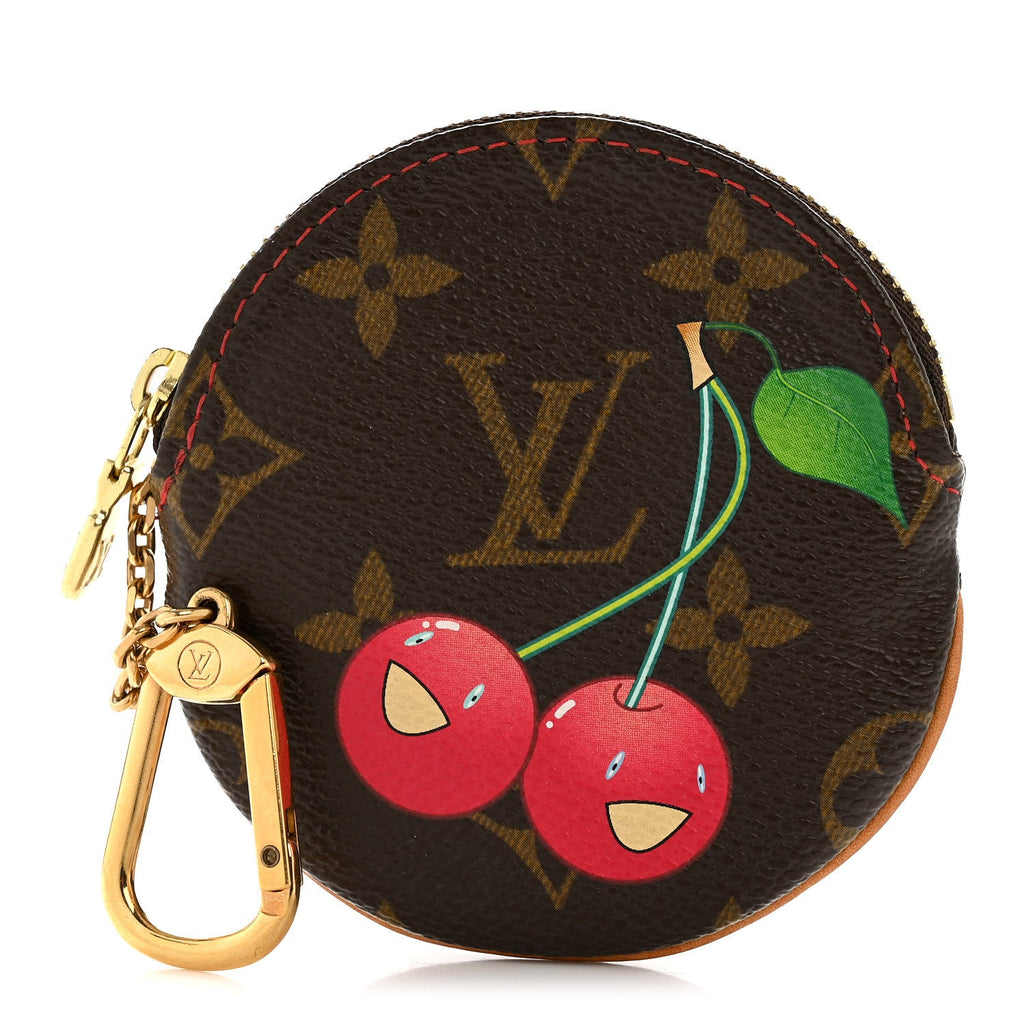 Louis Vuitton Monogram Cerises Round Coin Purse