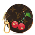 Louis Vuitton Monogram Cerises Round Coin Purse