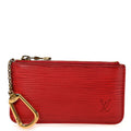 Louis Vuitton Epi Key Pouch Castillan Red