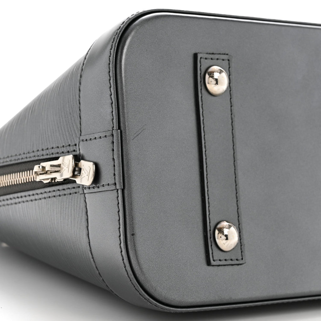 Louis Vuitton Epi Alma PM Anthracite Nacre