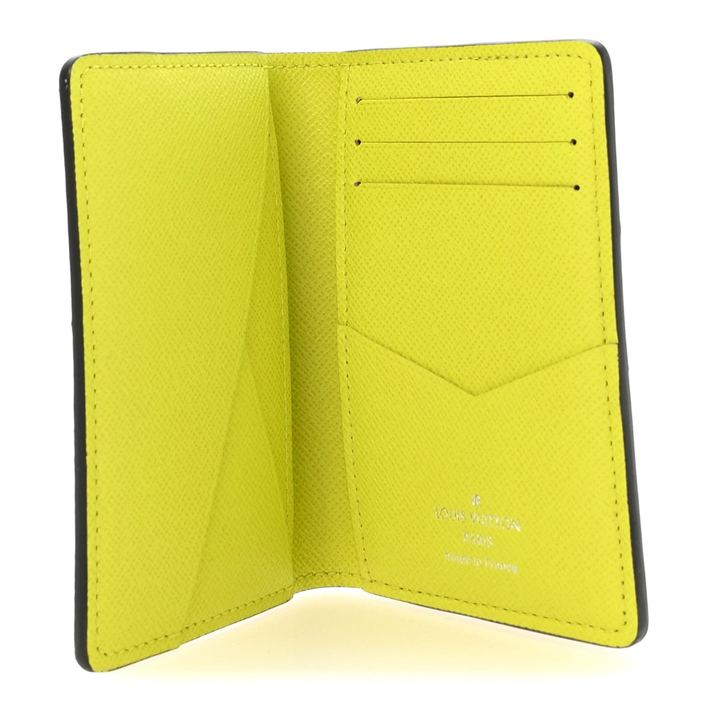 Louis Vuitton Taigarama Pocket Organizer NM Yellow