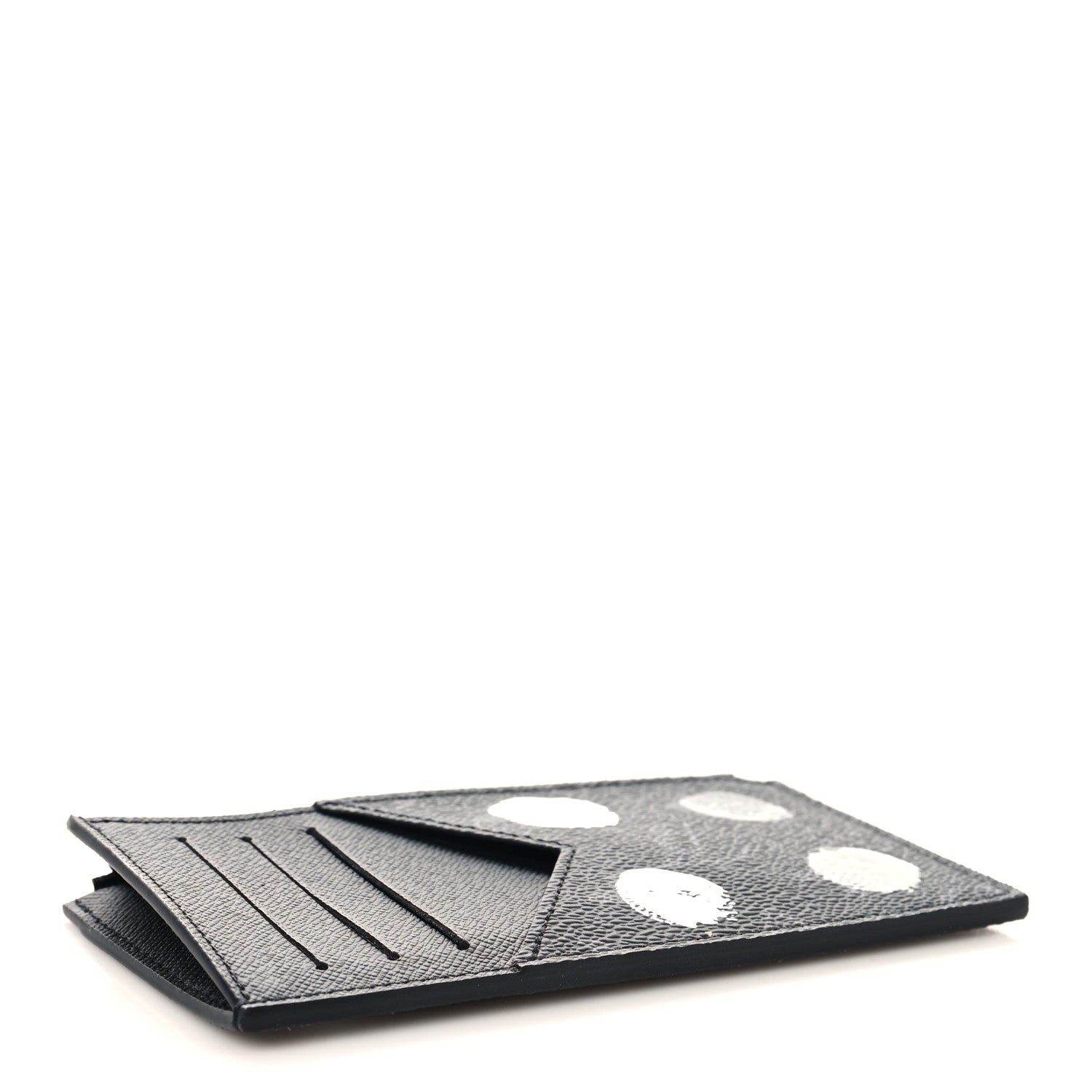 Louis Vuitton LV X YK Monogram Eclipse Taiga Coin Card Holder