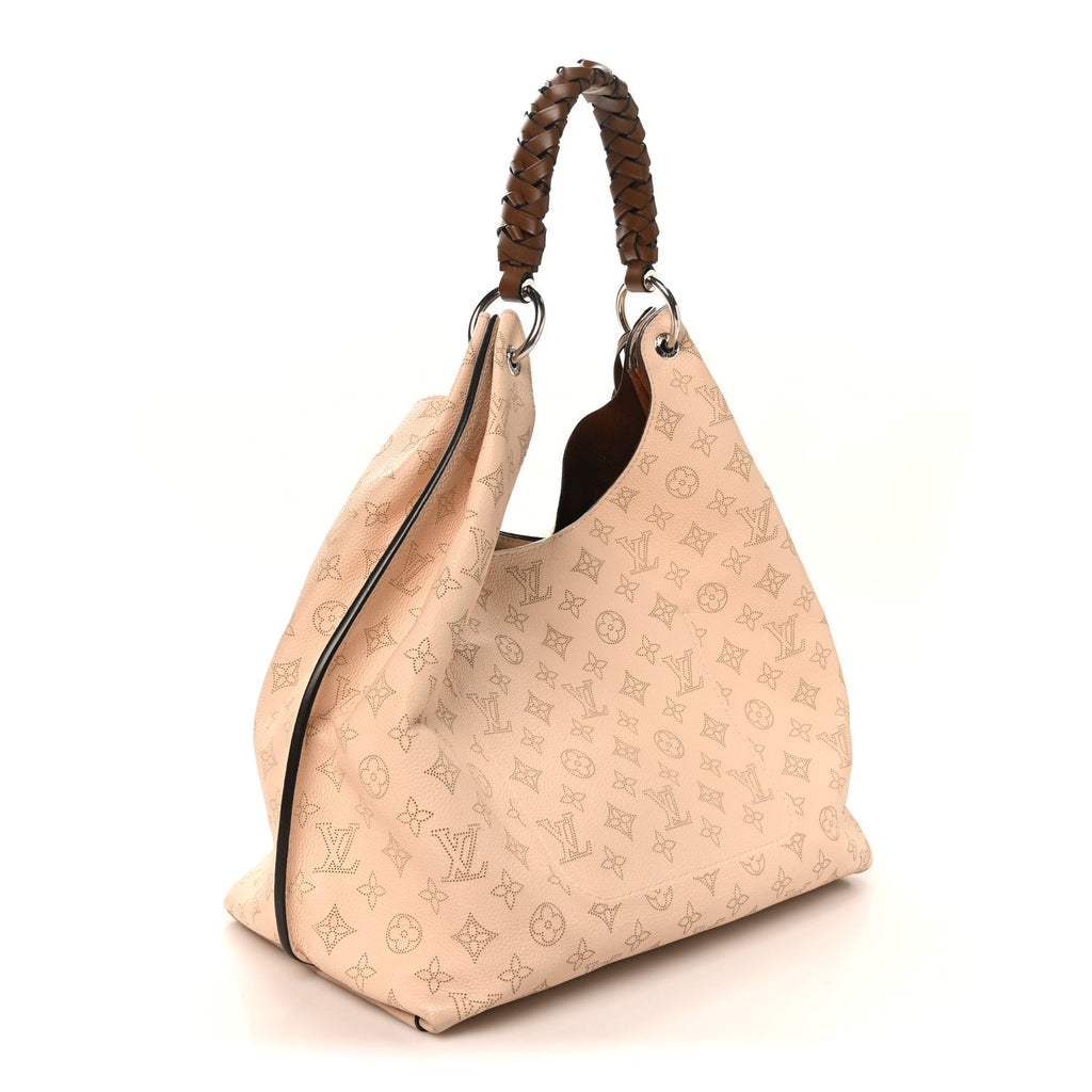 Louis Vuitton Mahina Carmel Hobo Creme