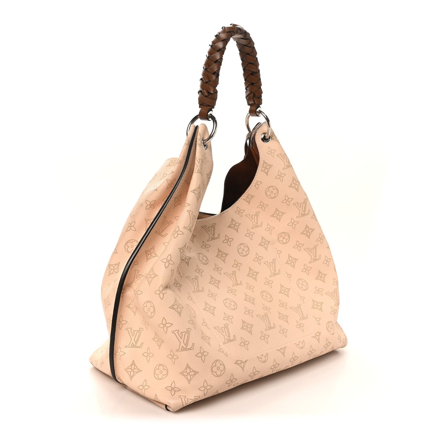 Louis Vuitton Mahina Carmel Hobo Creme