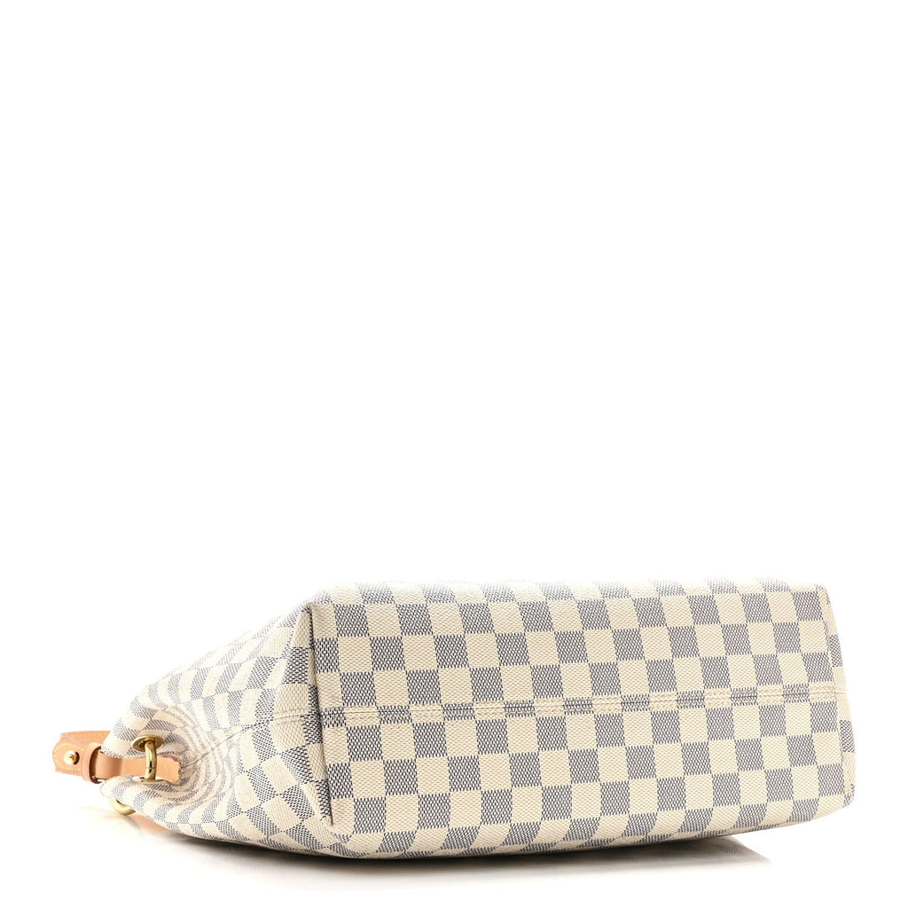 Louis Vuitton Damier Azur Graceful PM                    Rose Ballerine