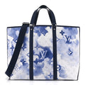 Louis Vuitton Monogram Watercolor New Tote GM Blue