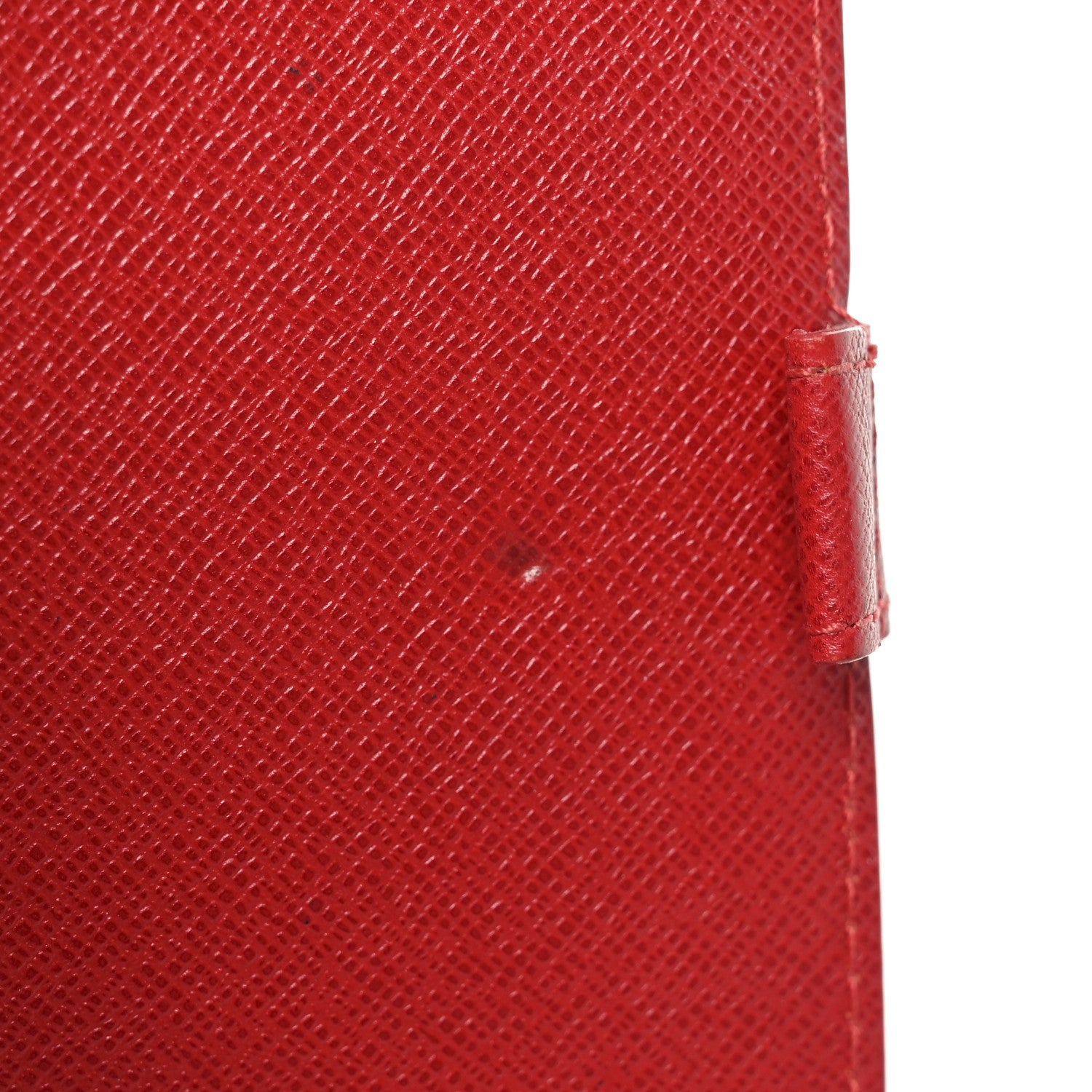 Louis Vuitton Epi Small Ring Agenda Cover Red