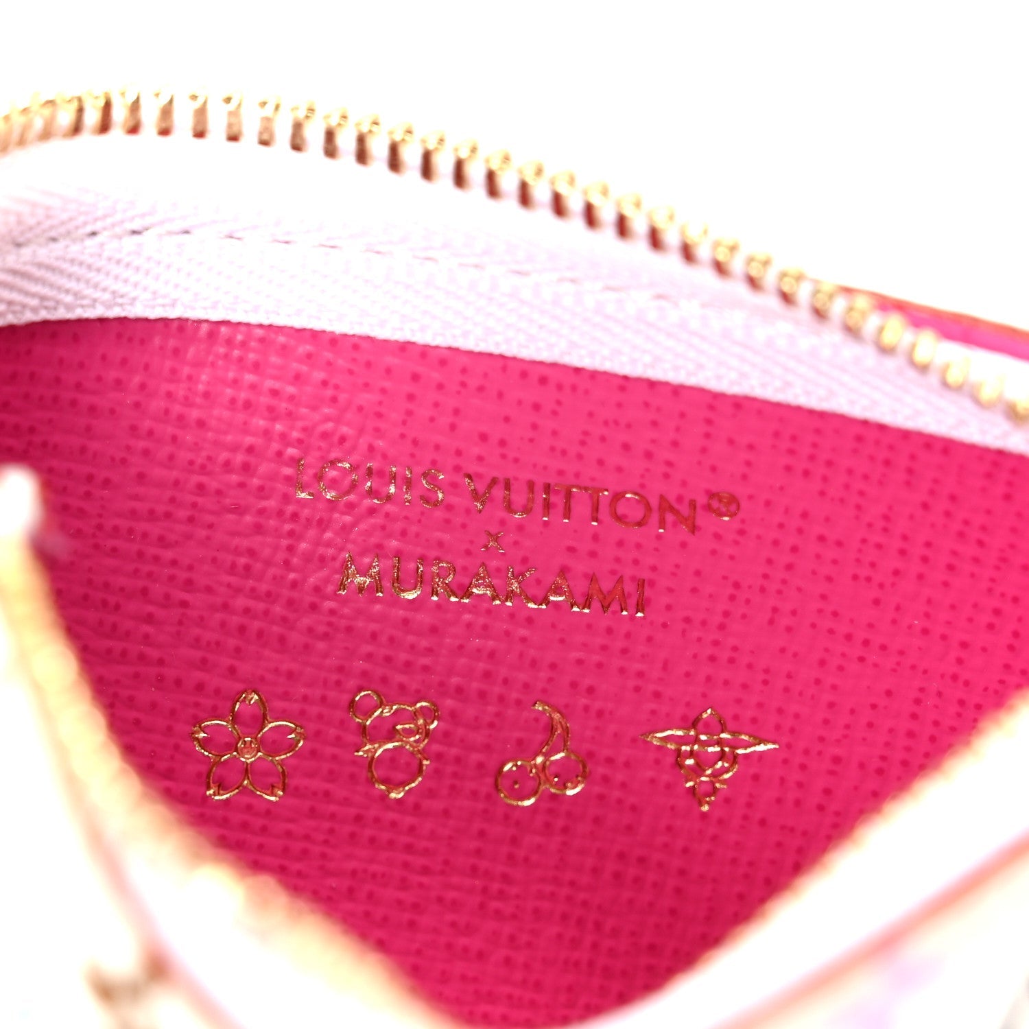 Louis Vuitton LV X TM Monogram Multicolor Key Pouch White