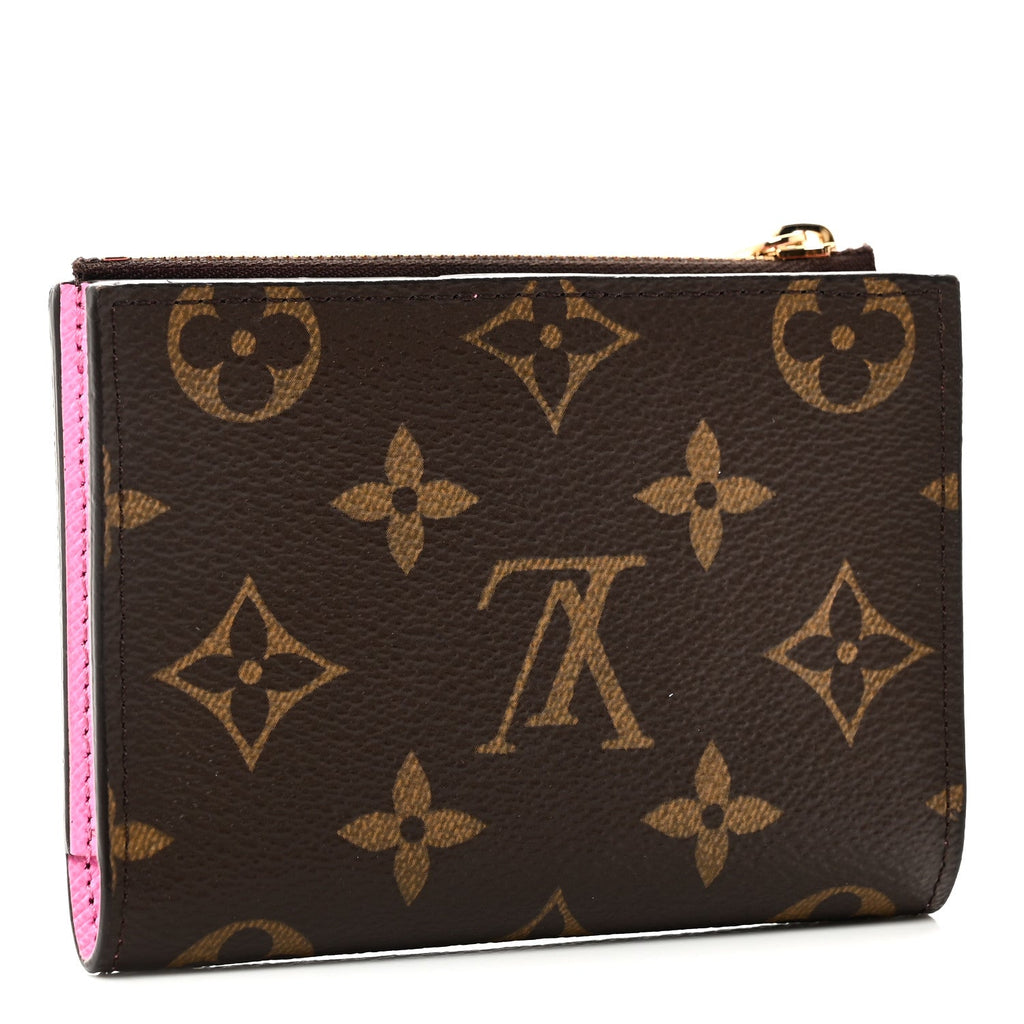 Louis Vuitton Monogram Lisa Wallet Rose Lollipop