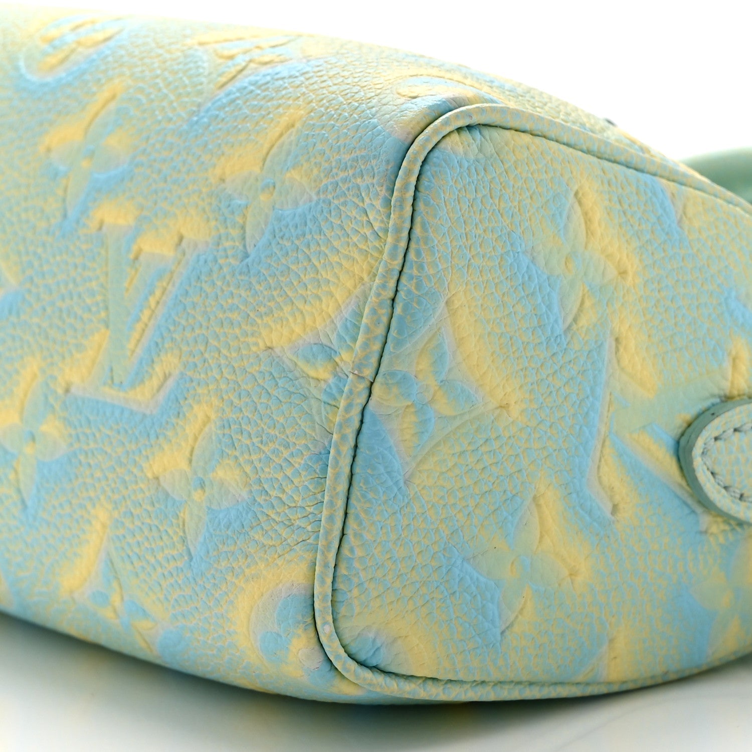 Louis Vuitton Empreinte Monogram Summer Stardust Nano Speedy Water Green