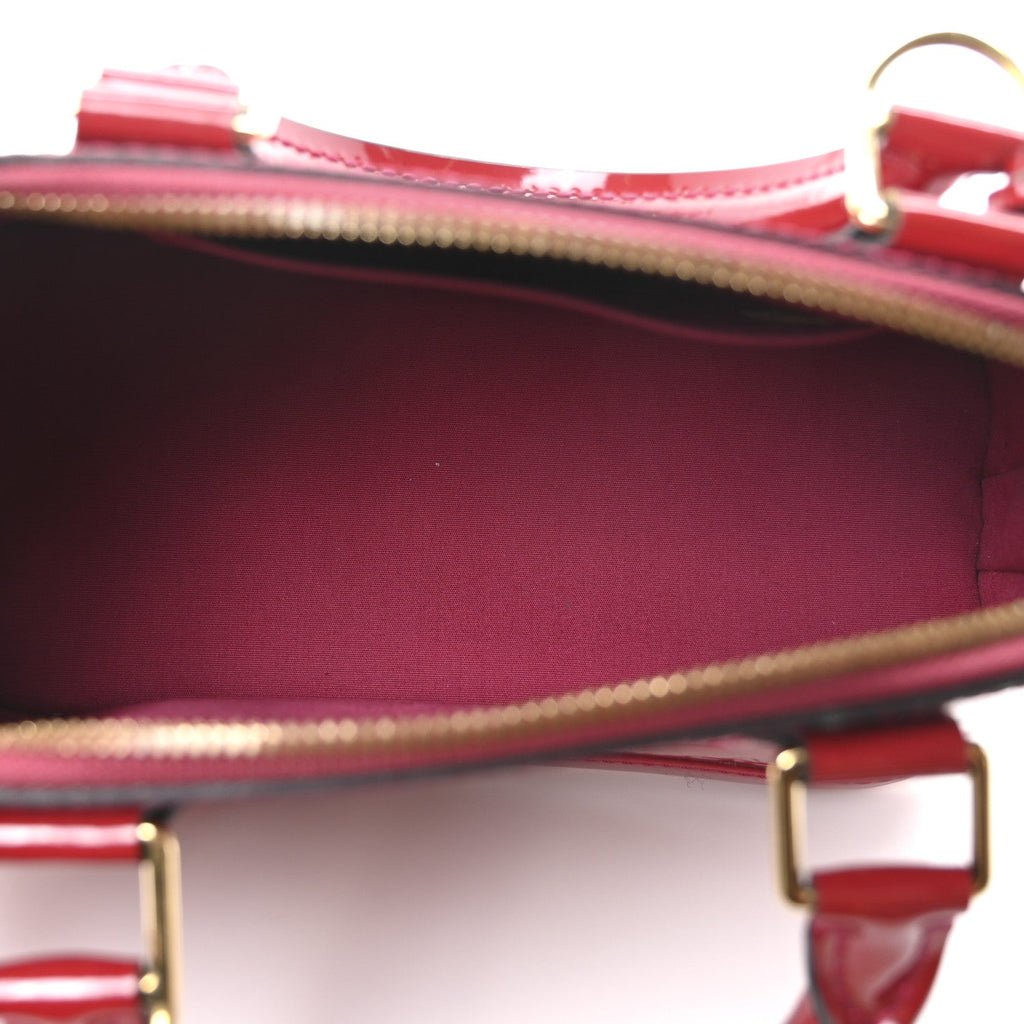 Louis Vuitton Vernis Alma BB Rose Indien