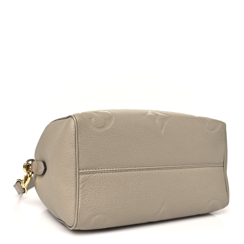 Louis Vuitton Empreinte Monogram Giant Speedy Bandouliere 25 Tourterelle