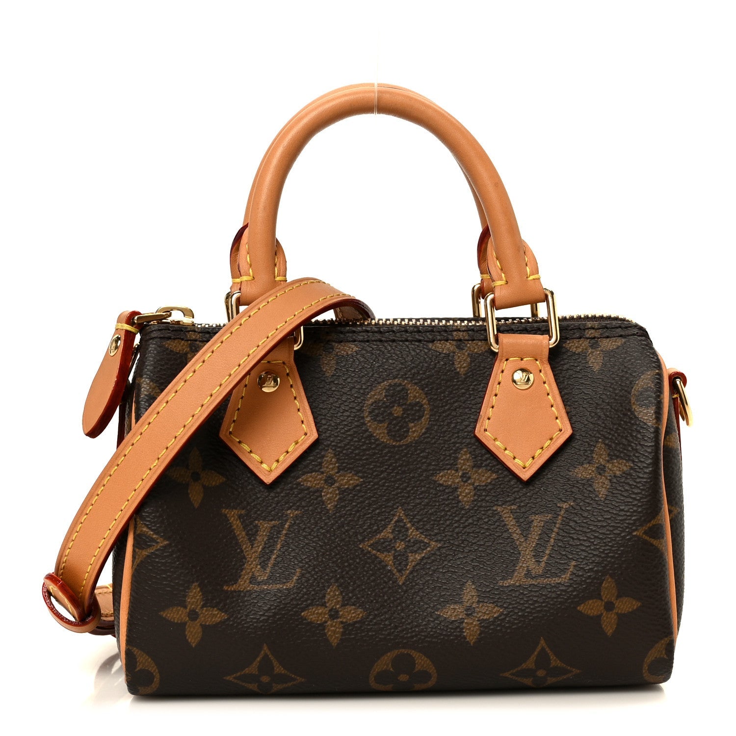 Louis Vuitton Monogram Nano Speedy Bandouliere