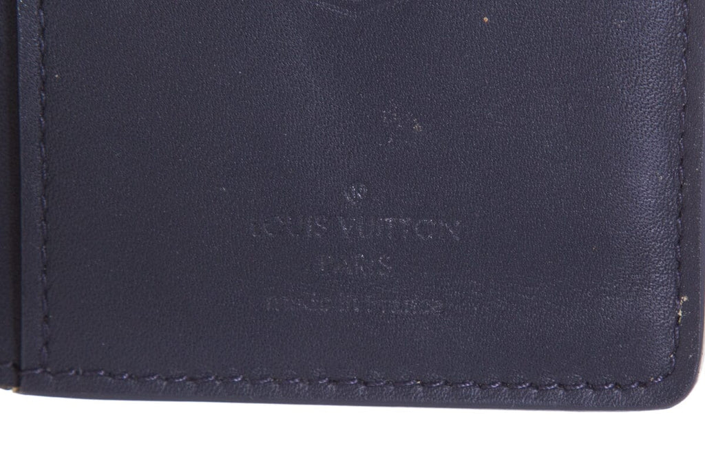 Louis Vuitton Navy Damier Wallet