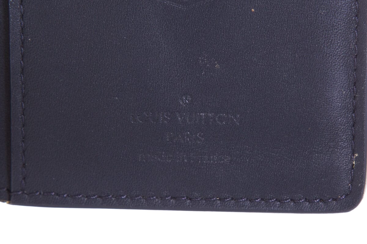 Louis Vuitton Navy Damier Wallet