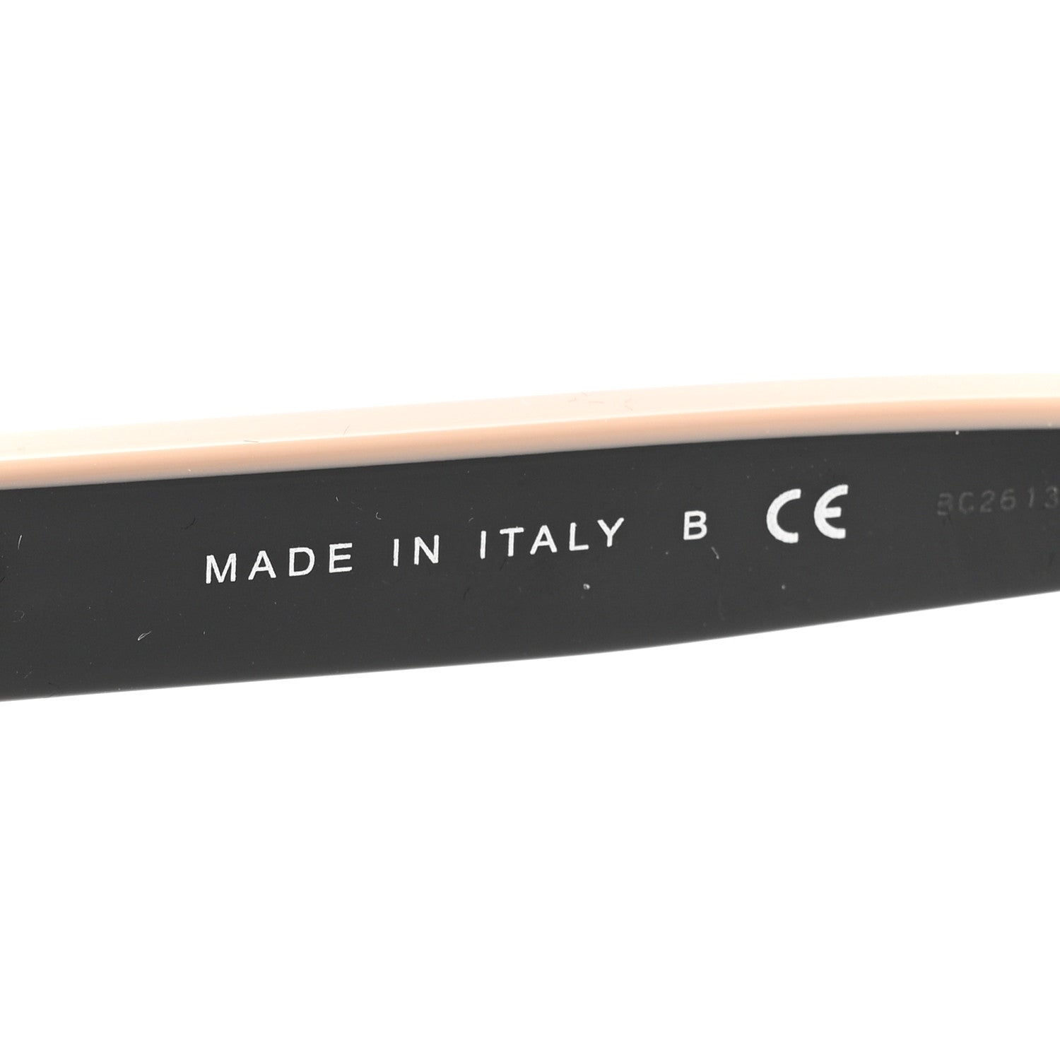 Acetate CC Butterfly Sunglasses 5414 Black Beige
