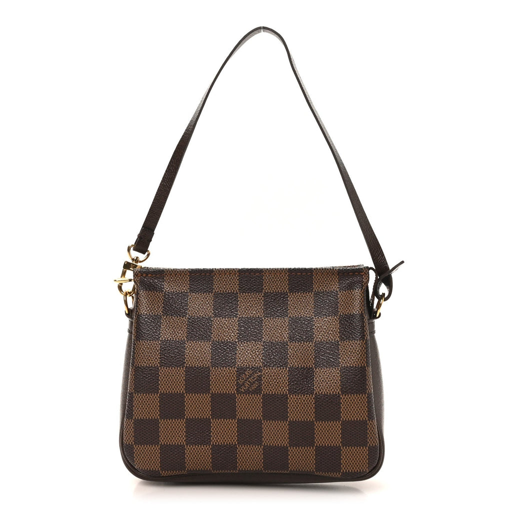 Louis Vuitton Damier Ebene Trousse Make Up Bag Pochette