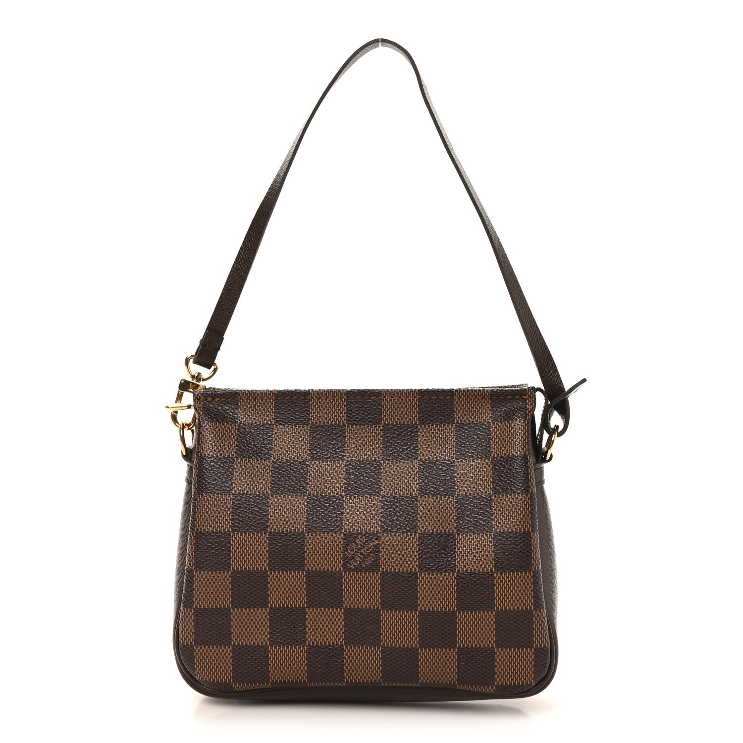 Louis Vuitton Damier Ebene Trousse Make Up Bag Pochette