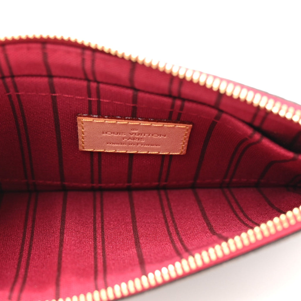 Louis Vuitton Monogram Neverfull PM Pochette Pivoine