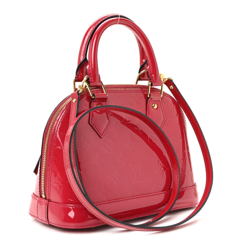 Louis Vuitton Vernis Alma BB Rose Indien