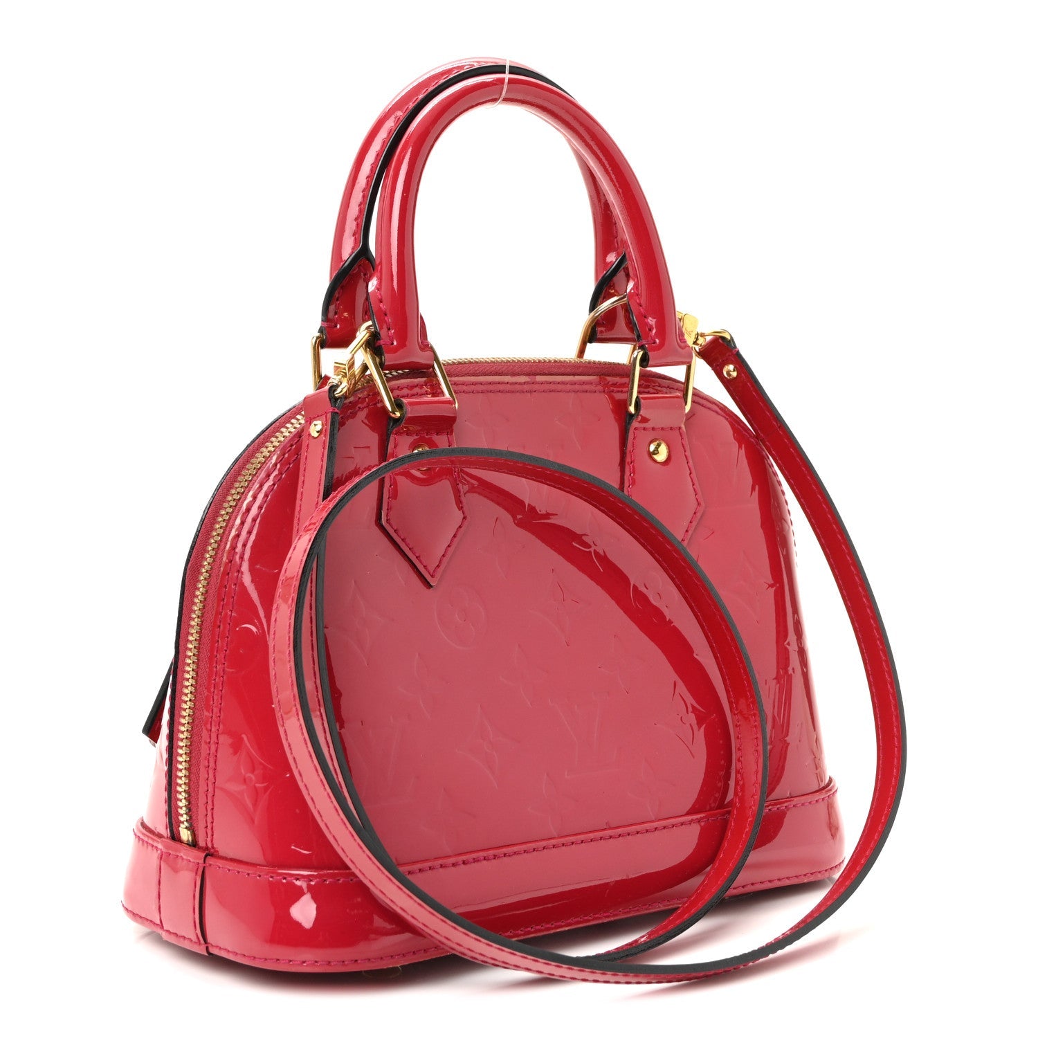 Louis Vuitton Vernis Alma BB Rose Indien