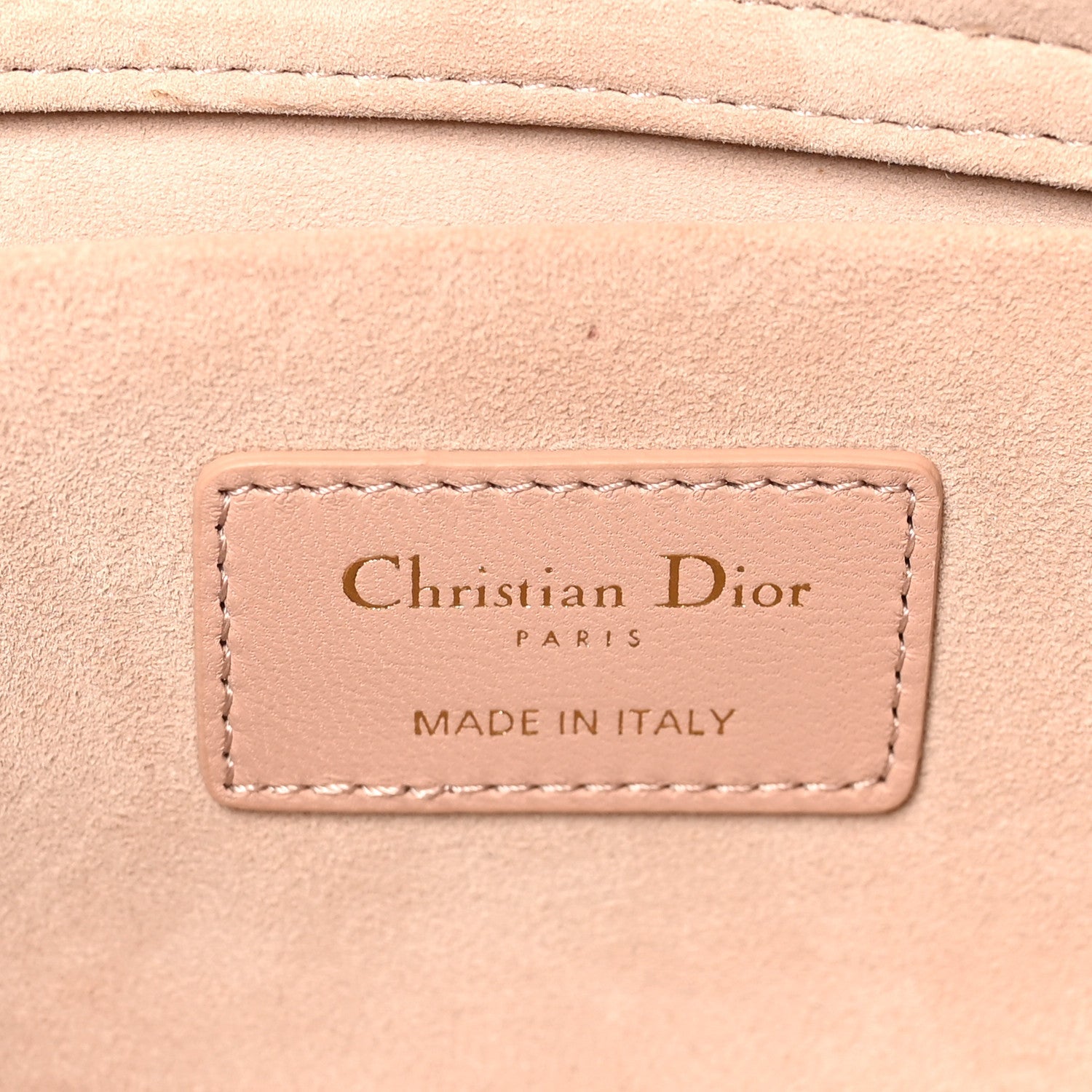 Christian Dior Lambskin Cannage Heart Medium Lady D-Joy Rose Des Vents