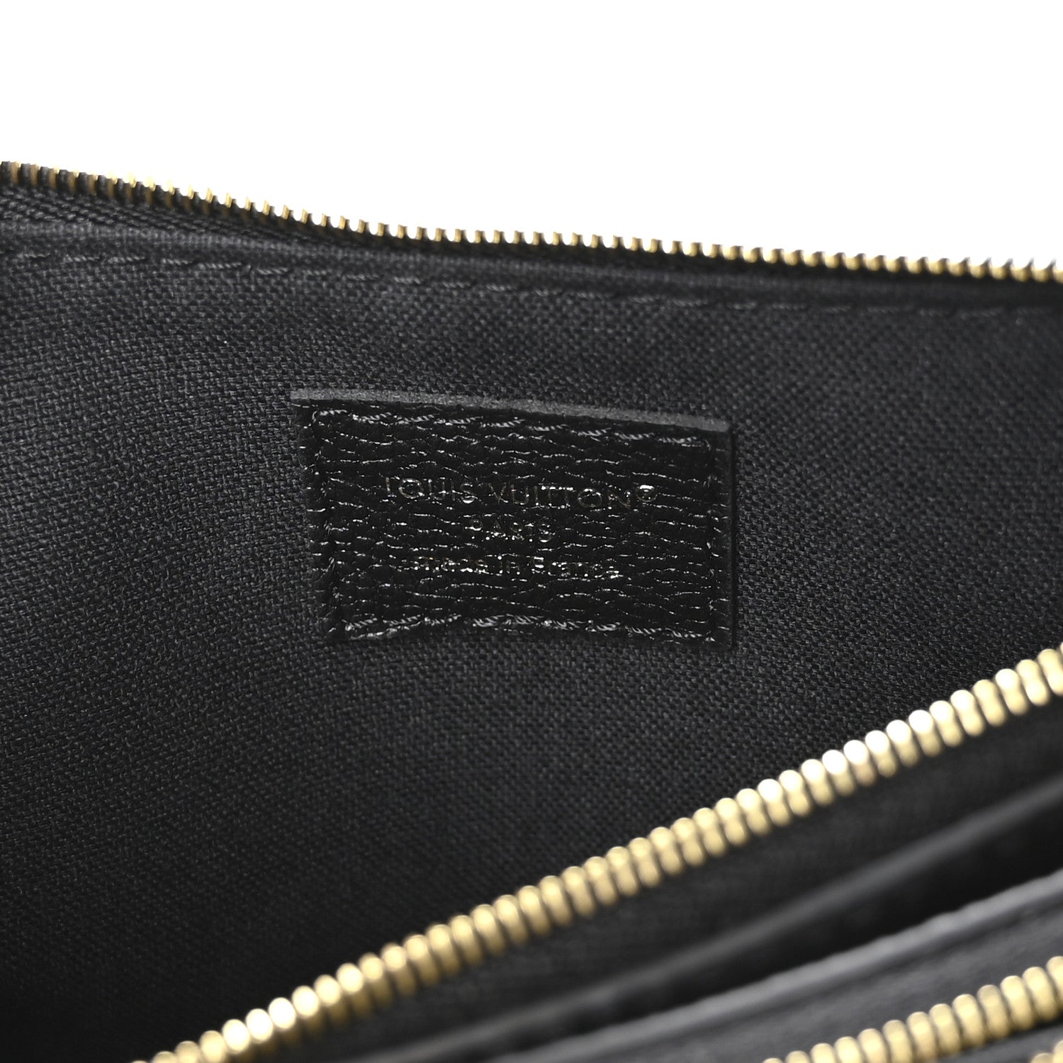 Louis Vuitton Empreinte Monogram Liv Pochette Black