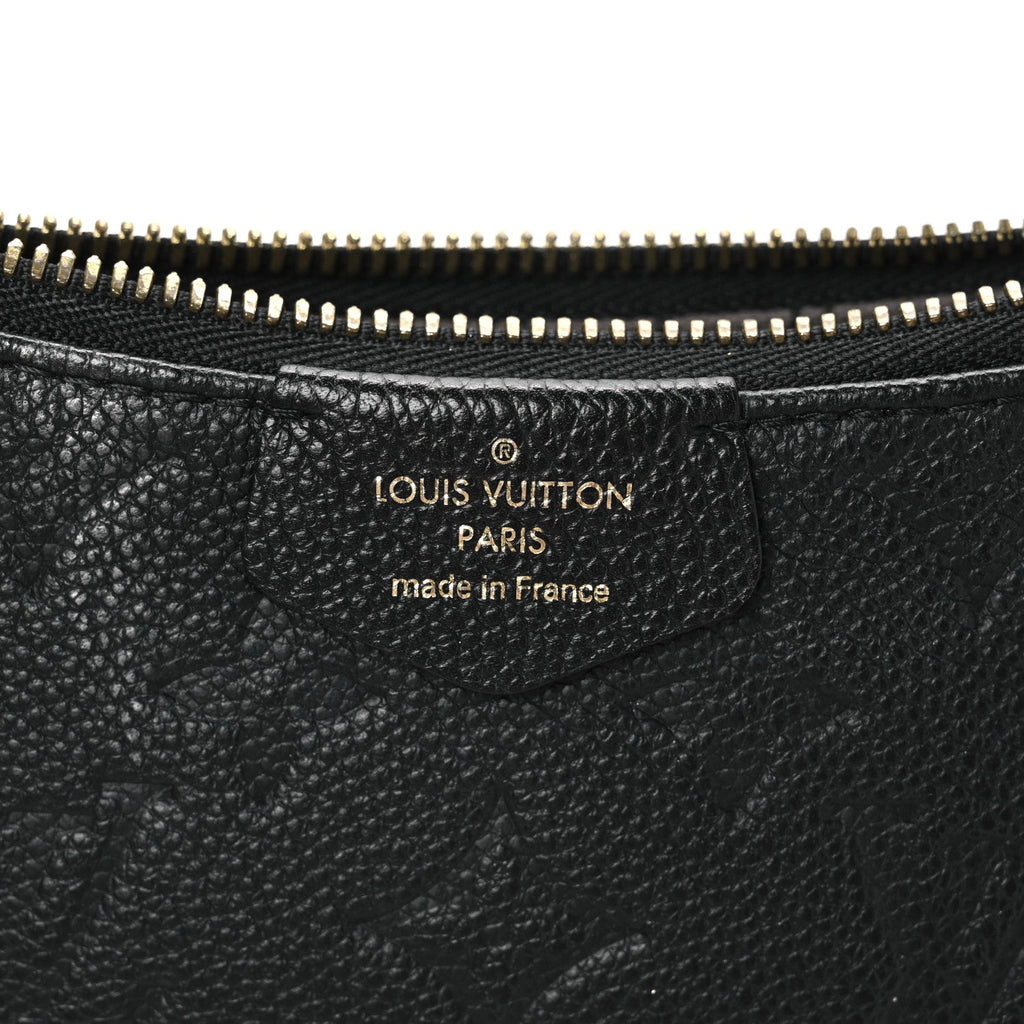 Louis Vuitton Empreinte Easy Pouch On Strap Black