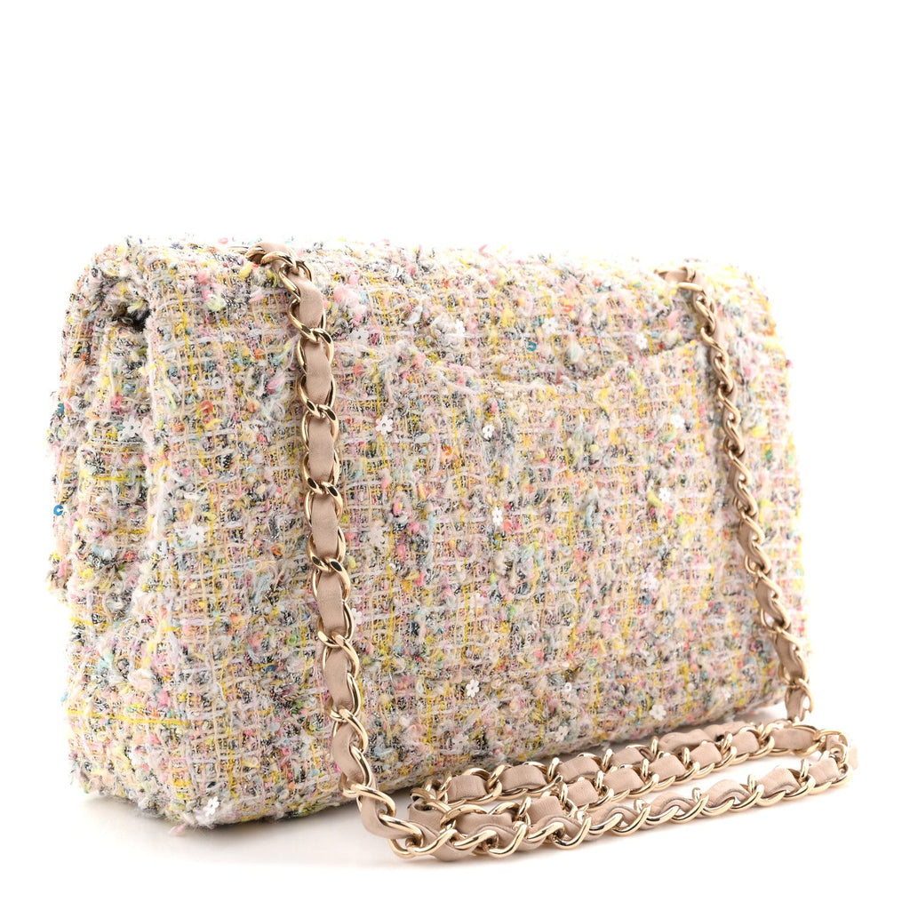 Chanel Tweed Garden Party 2.55 Reissue 225 Flap Multicolor