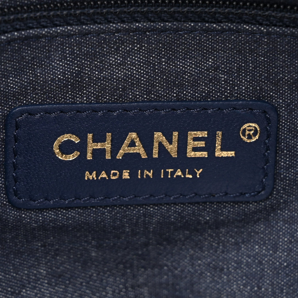Chanel Lambskin Quilted Resin Bi-Color Waist Bag Fanny Pack Black