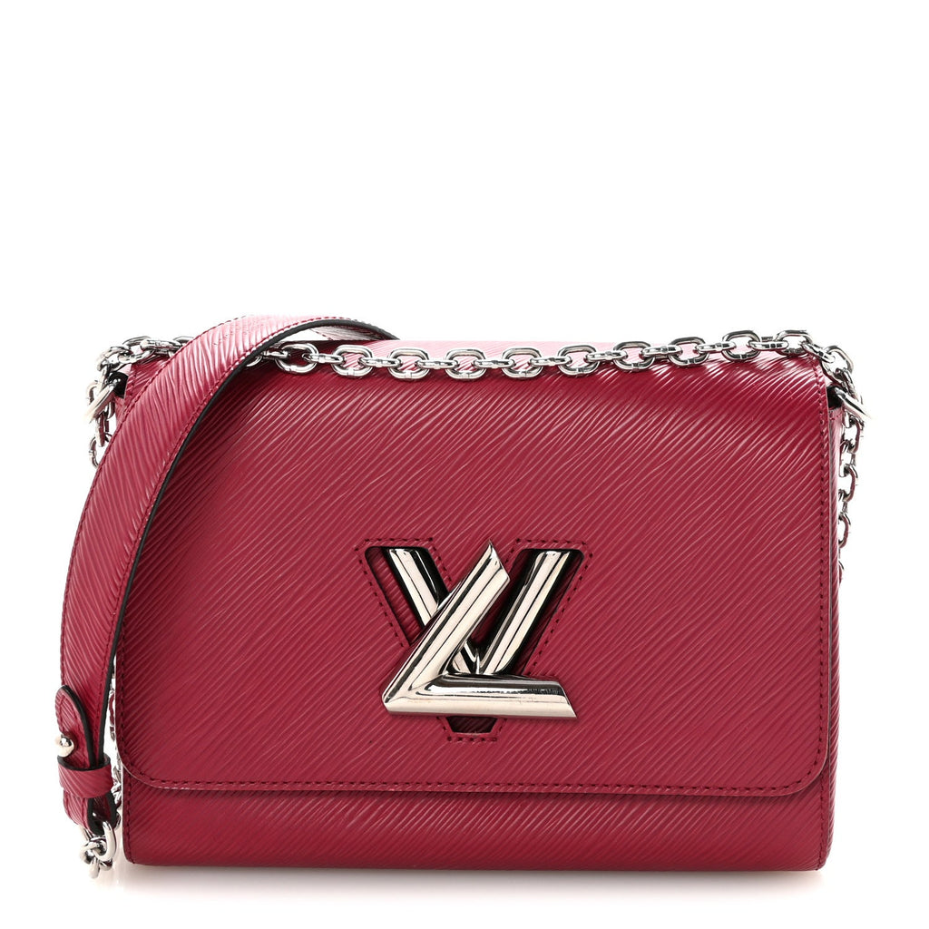 Louis Vuitton Epi Twist Shoulder Bag MM Fuchsia