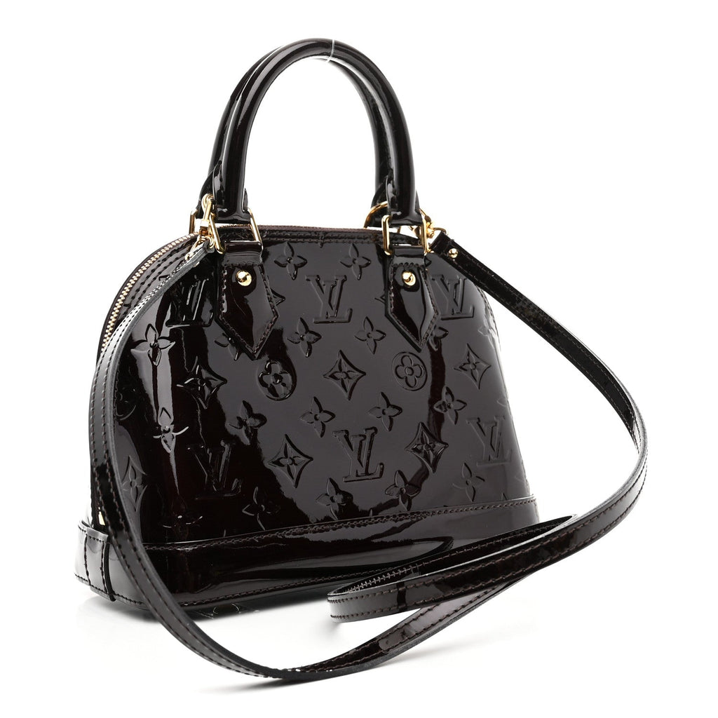 Louis Vuitton Vernis Alma BB Amarante