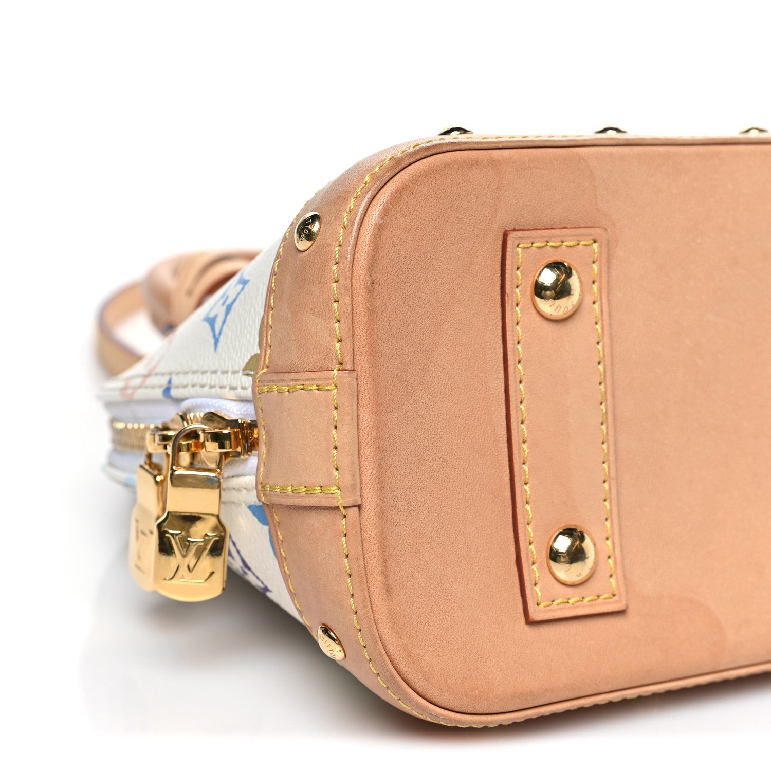 Louis Vuitton LV x TM Monogram Multicolor Alma BB White