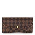 Louis Vuitton Damier Ebene Caissa Wallet Rose Ballerine