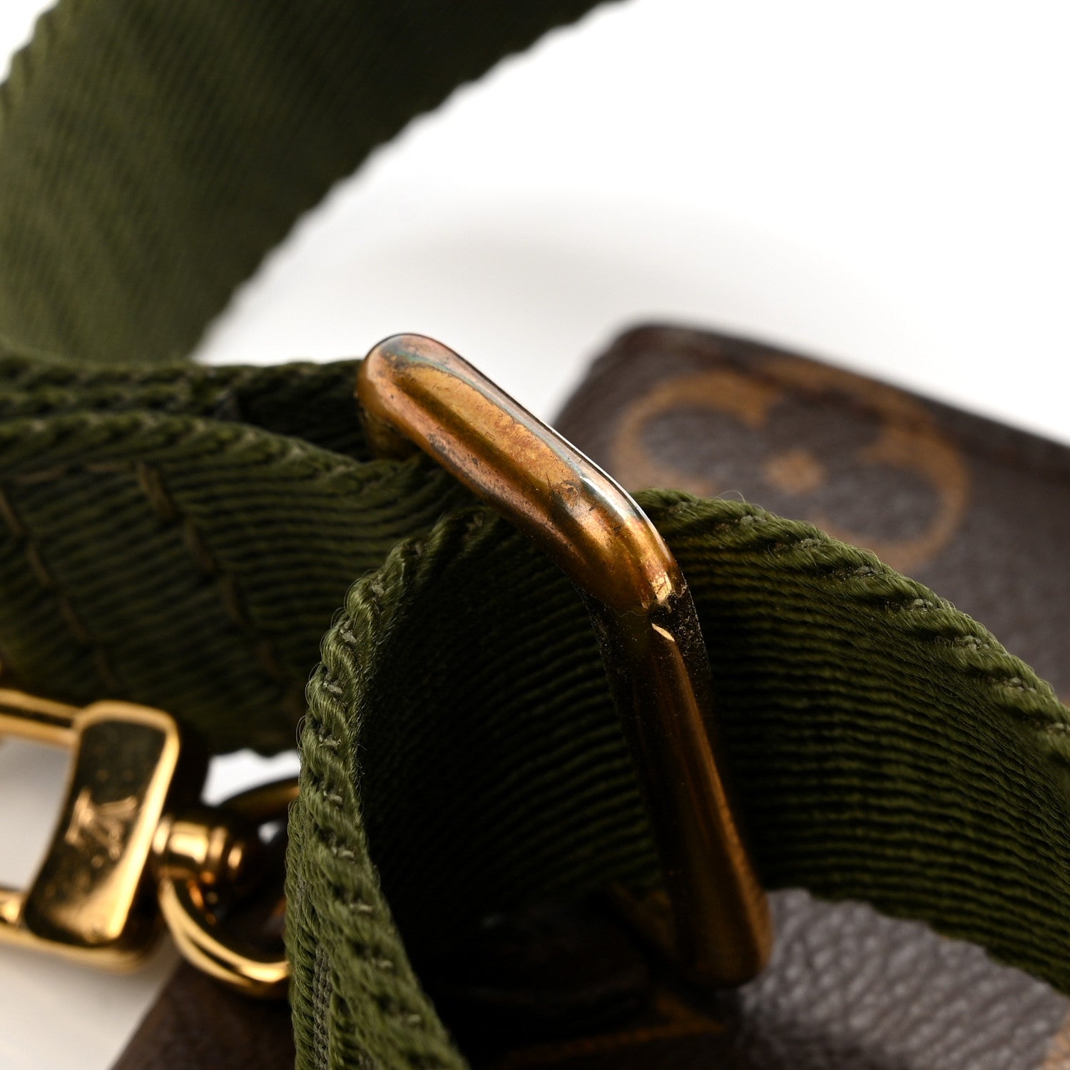 Louis Vuitton Monogram Felicie Strap & Go Kaki