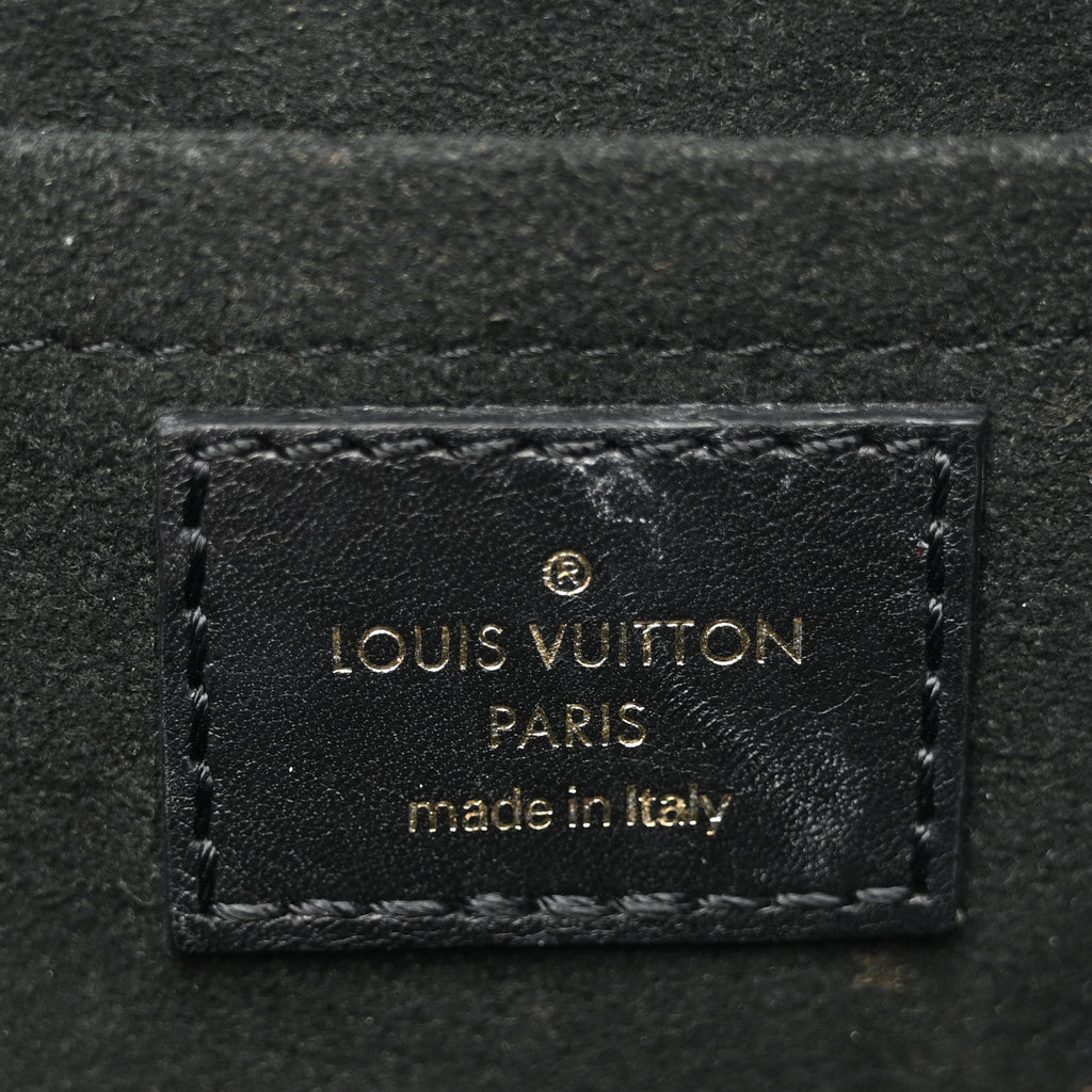 Louis Vuitton Calfskin New Wave Heart Bag Black