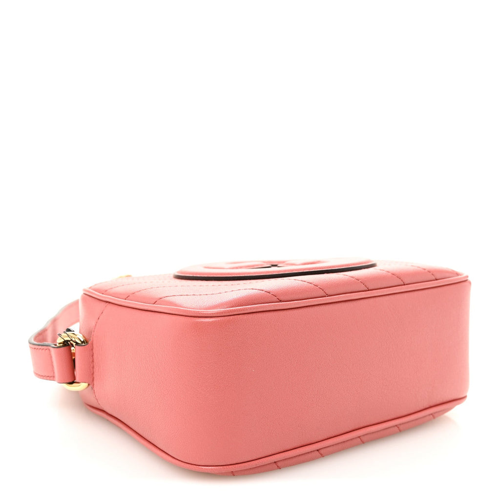 Gucci Sakai Be Green Calfskin Diagonal Stitched Small Blondie Shoulder Bag Gorgeus Grace