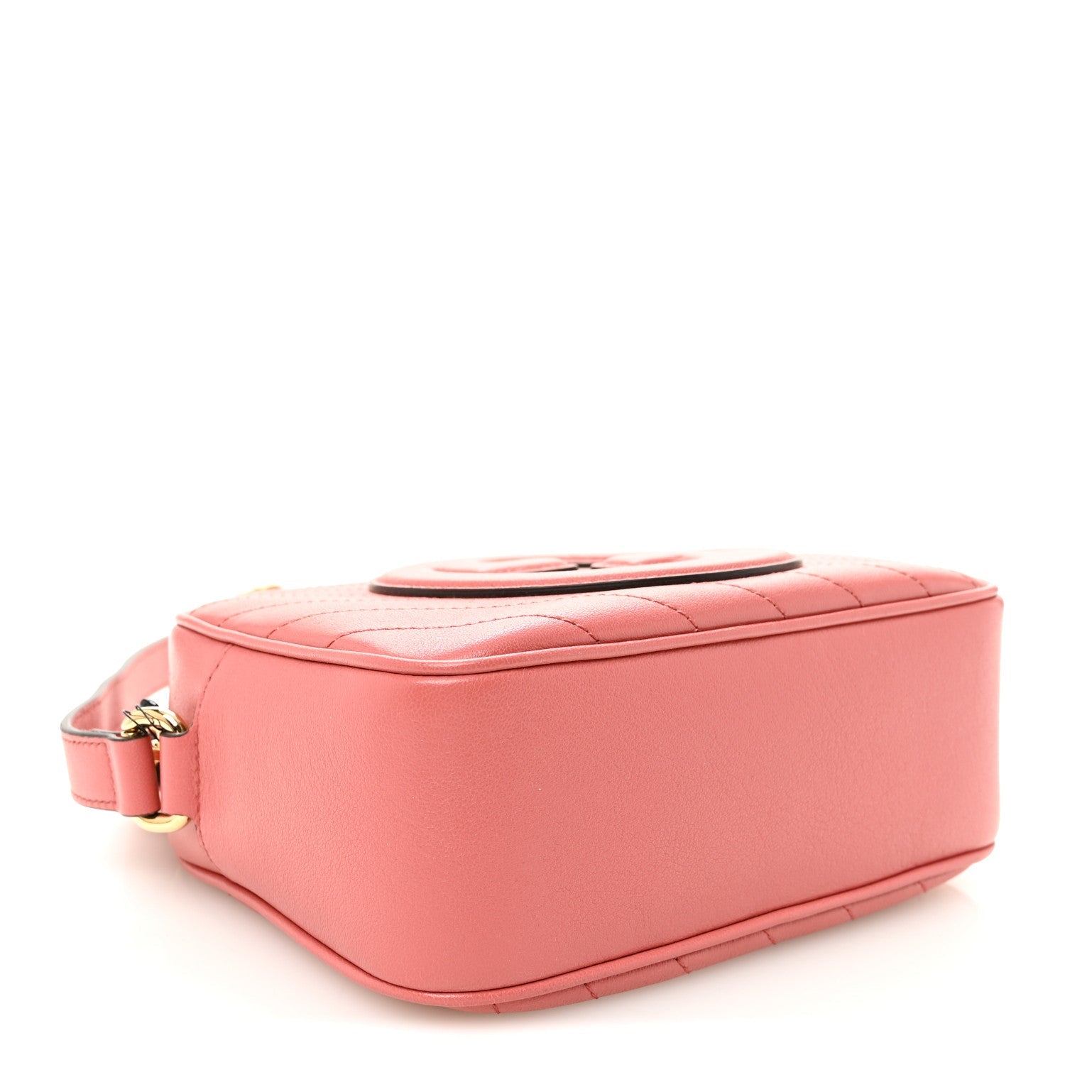Gucci Sakai Be Green Calfskin Diagonal Stitched Small Blondie Shoulder Bag Gorgeus Grace