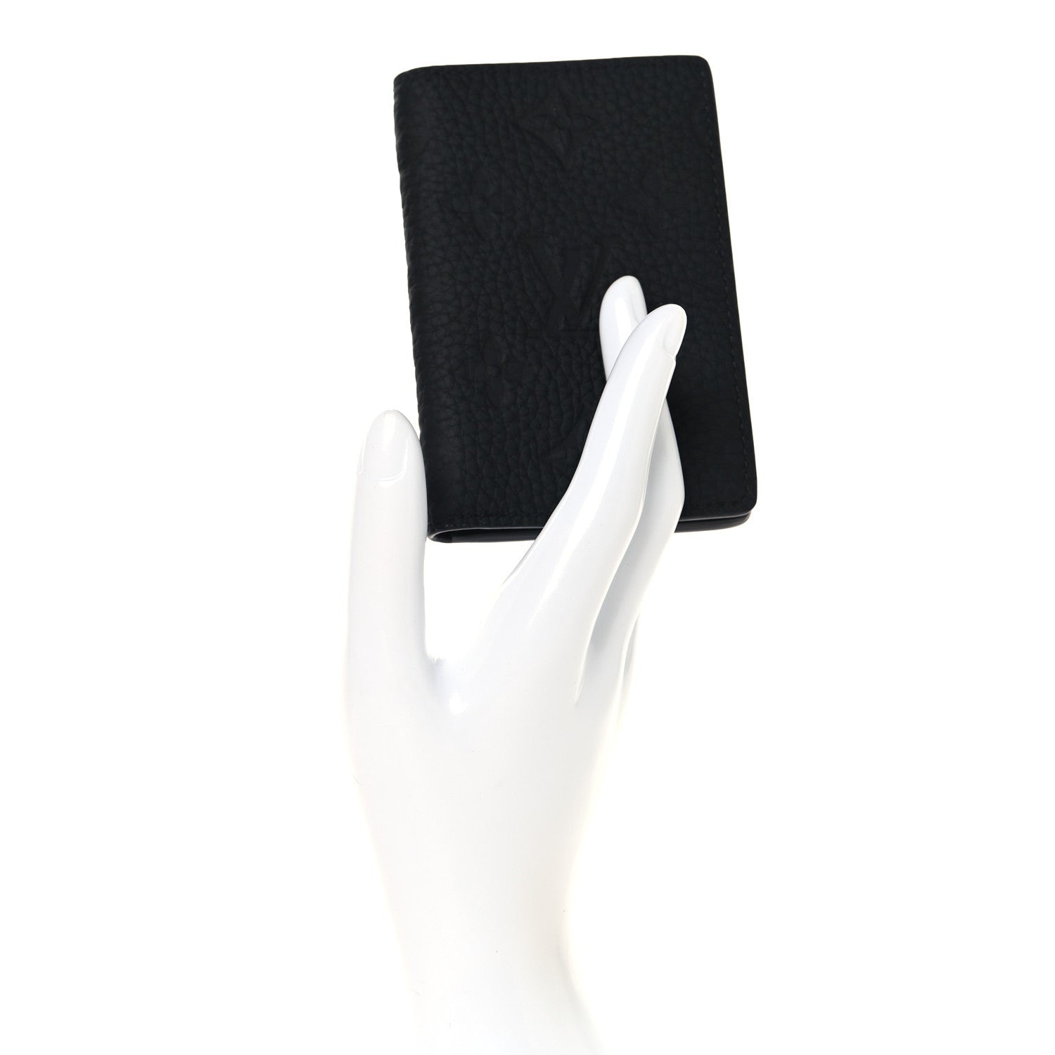 Louis Vuitton Taurillon Monogram Pocket Organizer Black