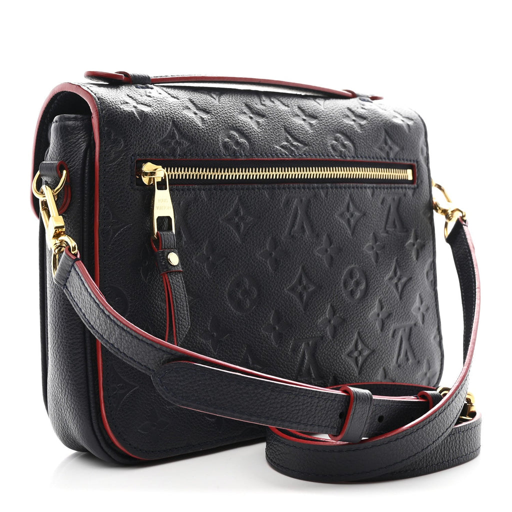 Louis Vuitton Empreinte Pochette Metis Marine Rouge