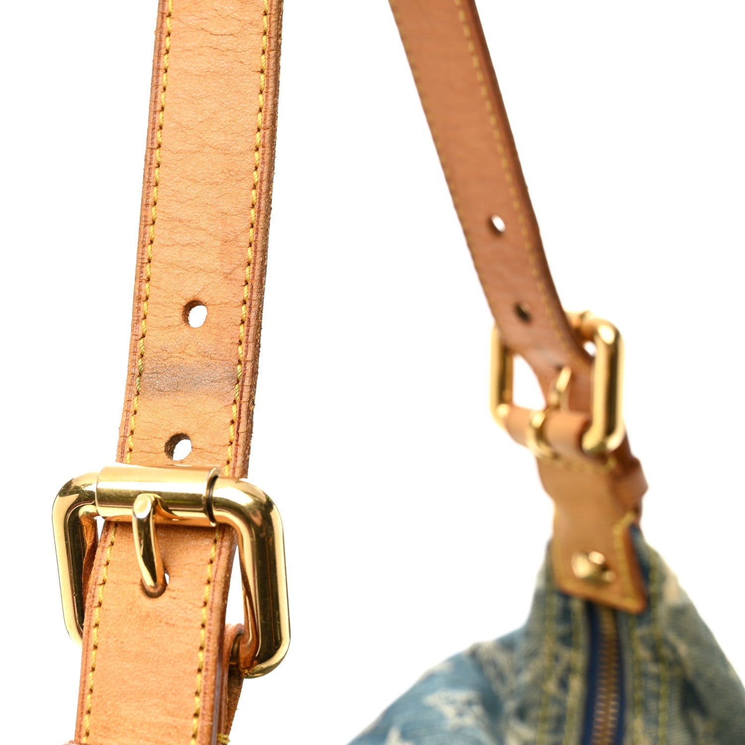 Louis Vuitton Denim Baggy GM Blue