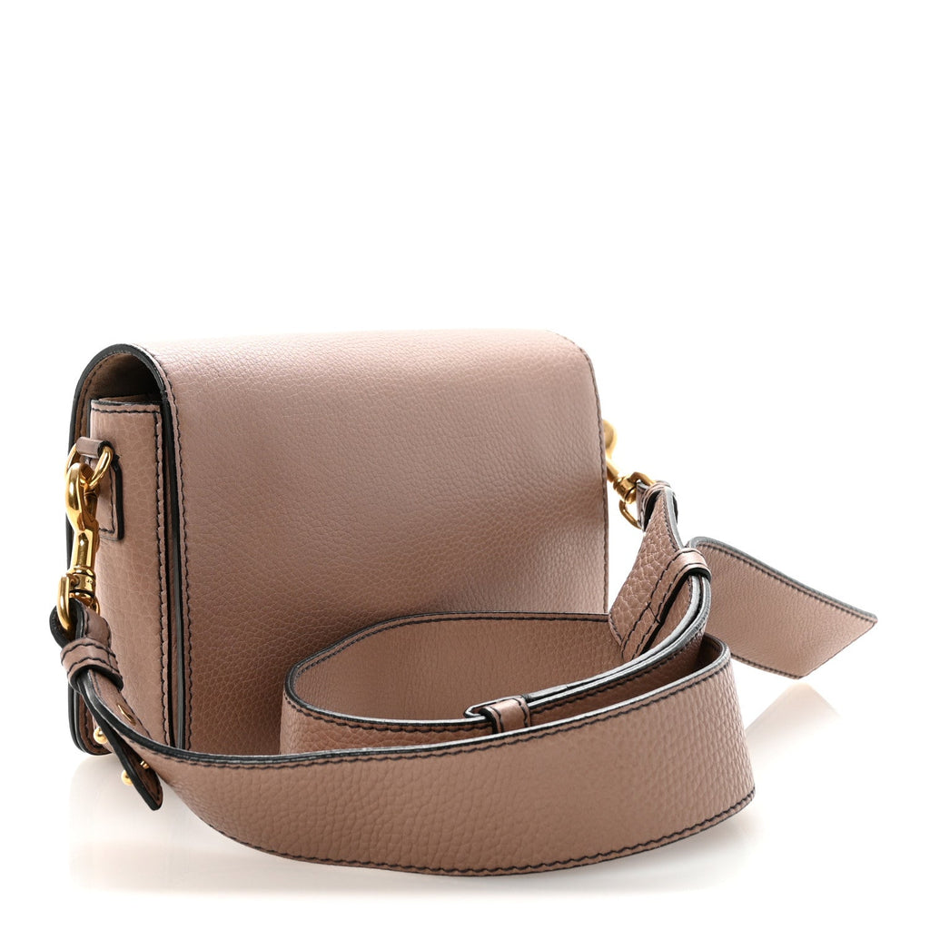 Christian Dior Grained Calfskin Dio(r)evolution Flap Bag Petale