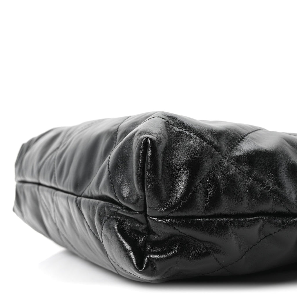 Chanel Calfskin Quilted Small Chanel 22 Black