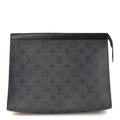 Louis Vuitton Monogram Eclipse Reverse Pochette Voyage MM