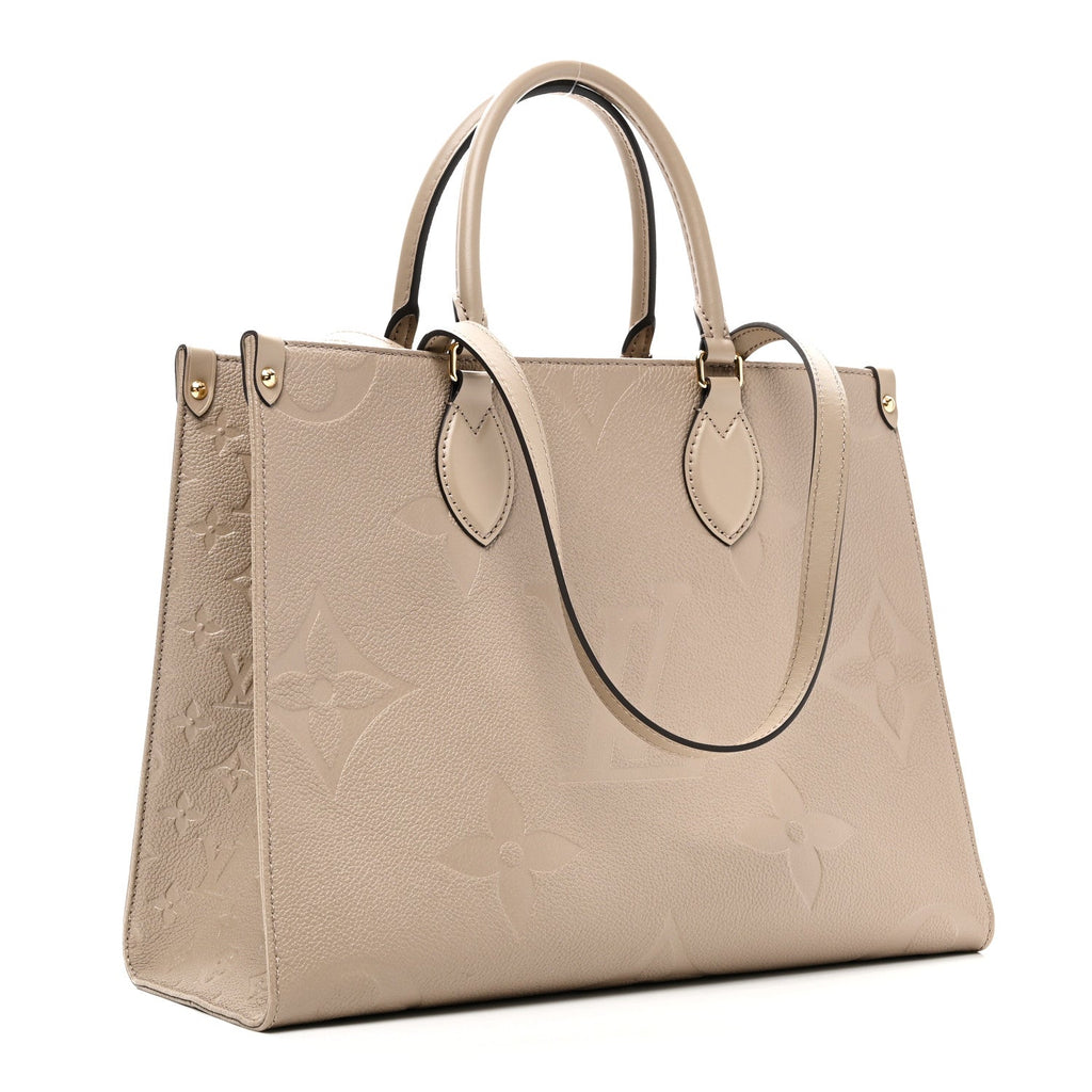 Louis Vuitton Empreinte Monogram Giant Onthego MM Tourterelle