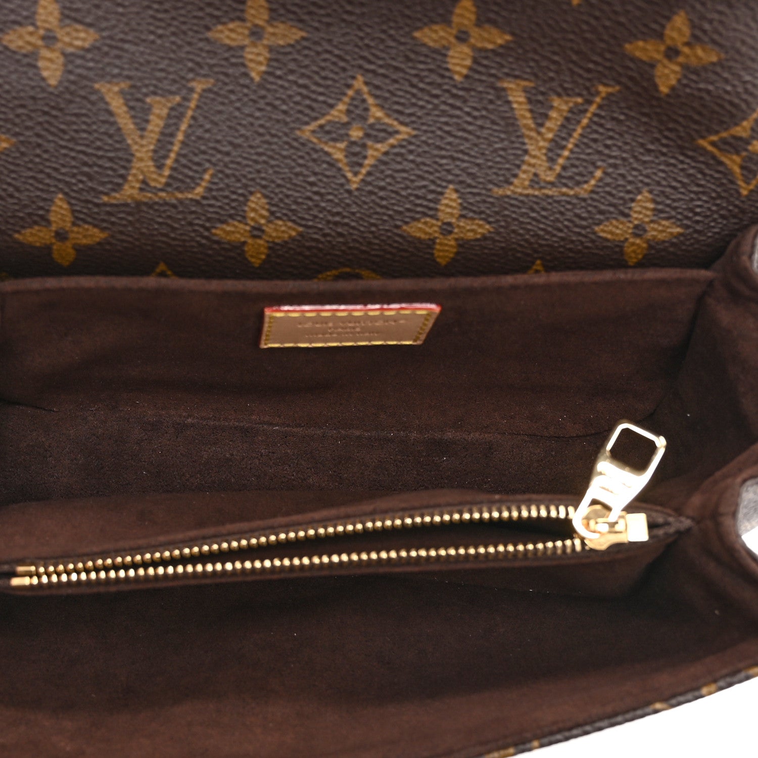 Louis Vuitton Monogram Pochette Metis East West