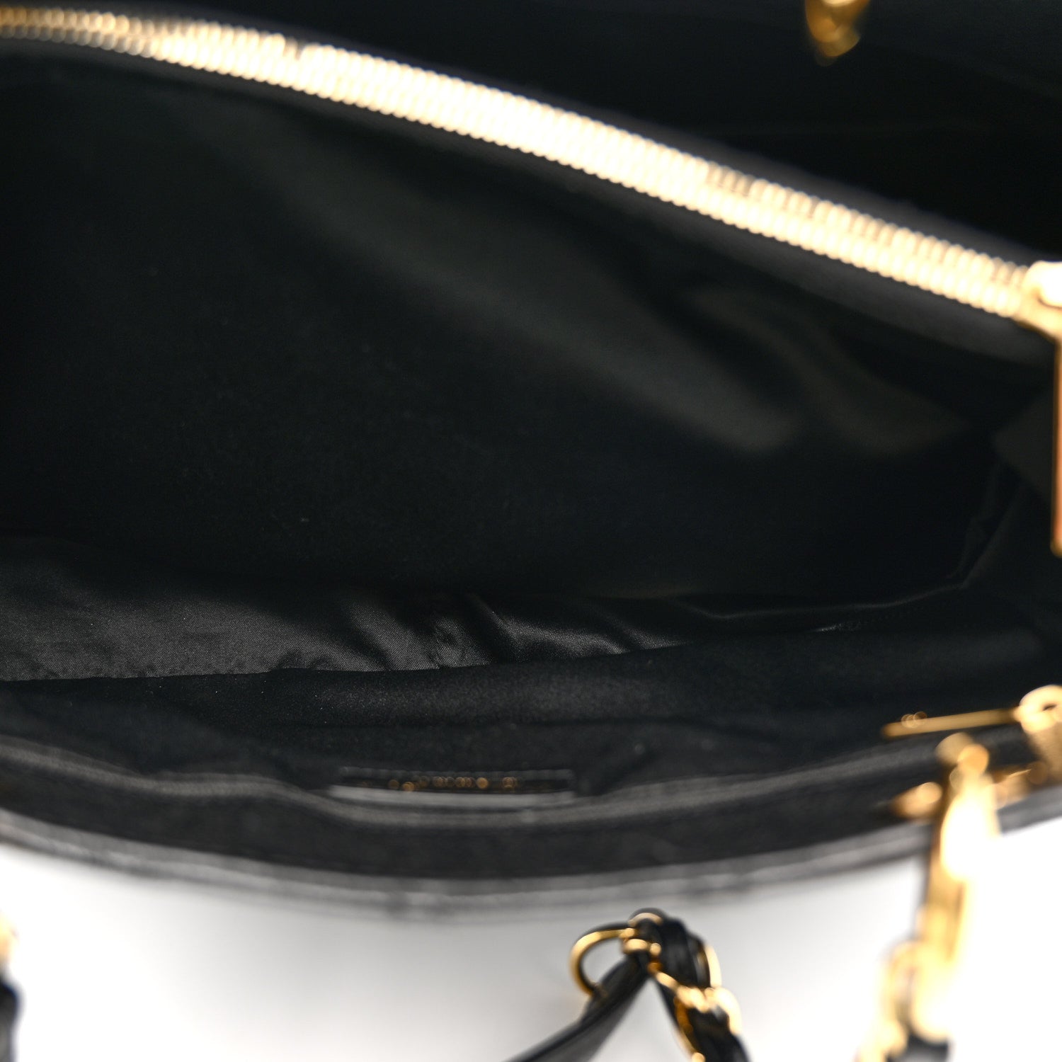 Chanel Caviar Quilted Grand Shopping Tote GST Black