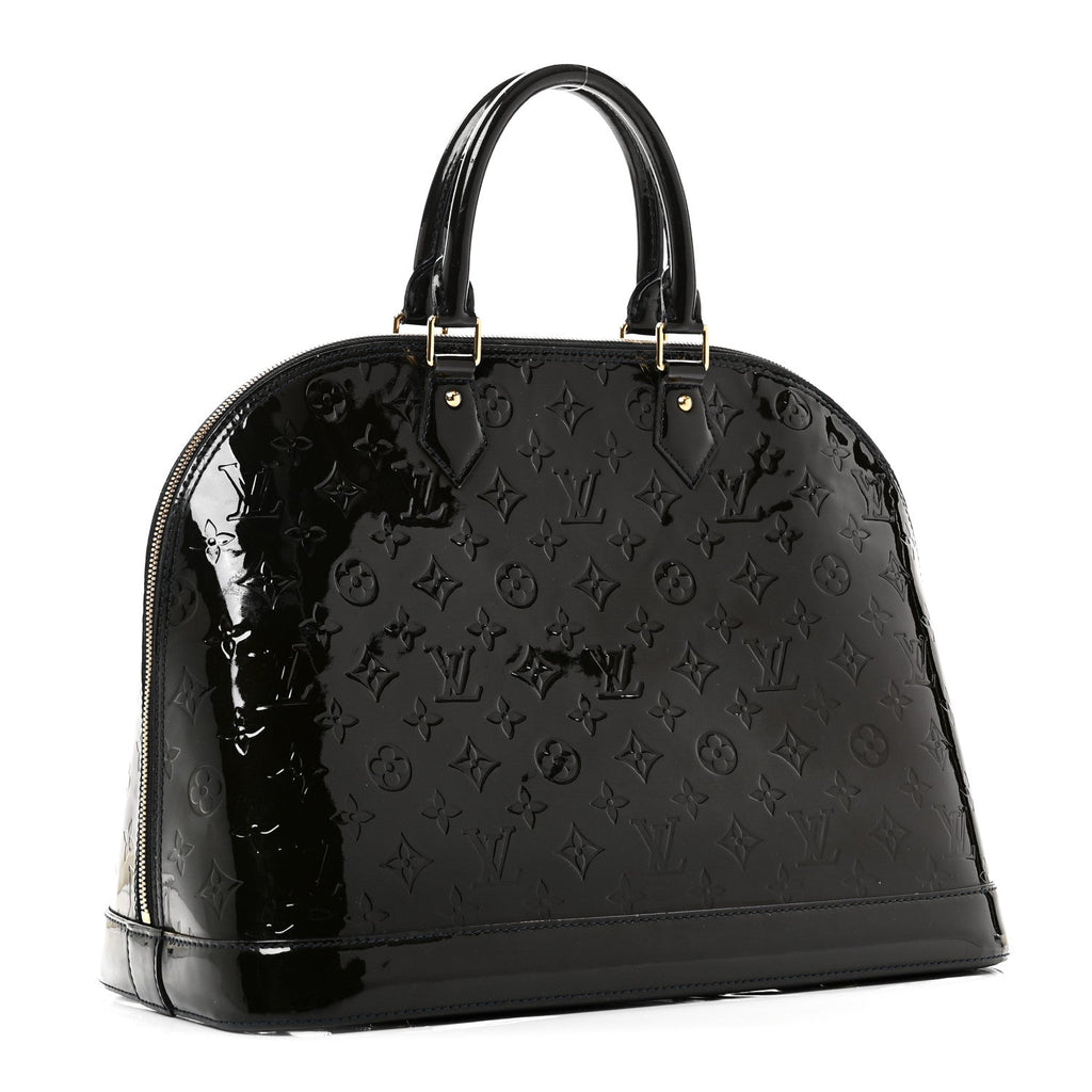 Louis Vuitton Vernis Alma GM Blue Nuit
