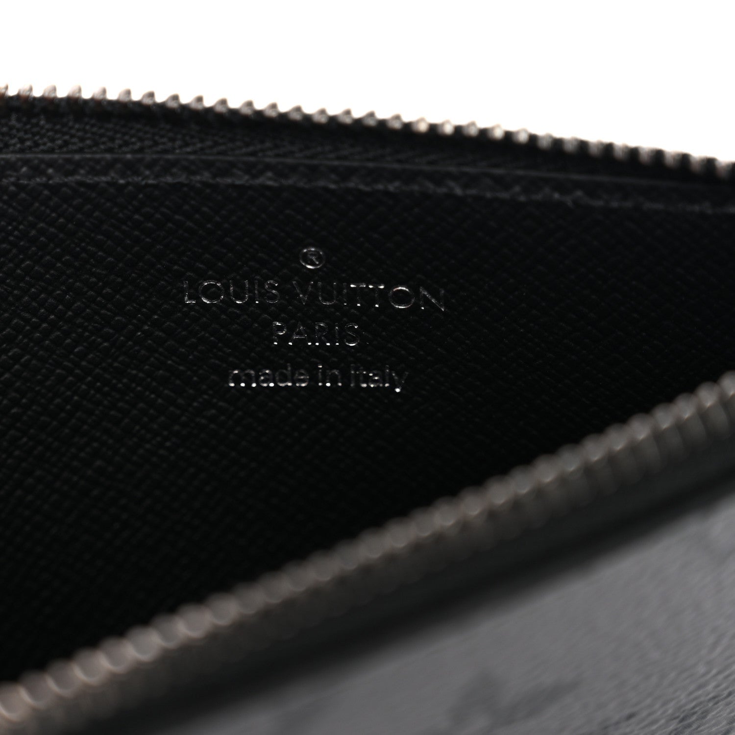 Louis Vuitton Reverse Monogram Eclipse Taiga Coin Card Holder